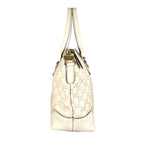 Gucci Guccissima 2-Way Tote Horsebit Shoulder Bag Beige — view 2