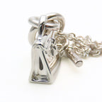 Hermes Necklace Amulet Kelly Silver Fashionable — view 5
