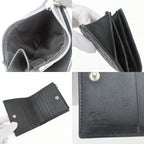 Gucci Bifold Wallet Micro GG Guccissima Leather Black Compact — view 7