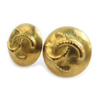 Chanel Earrings CC Logo — view 2