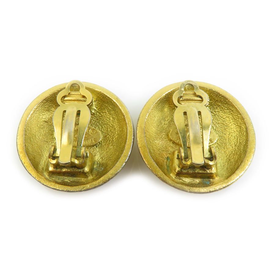 Chanel Earrings CC Logo — view 6