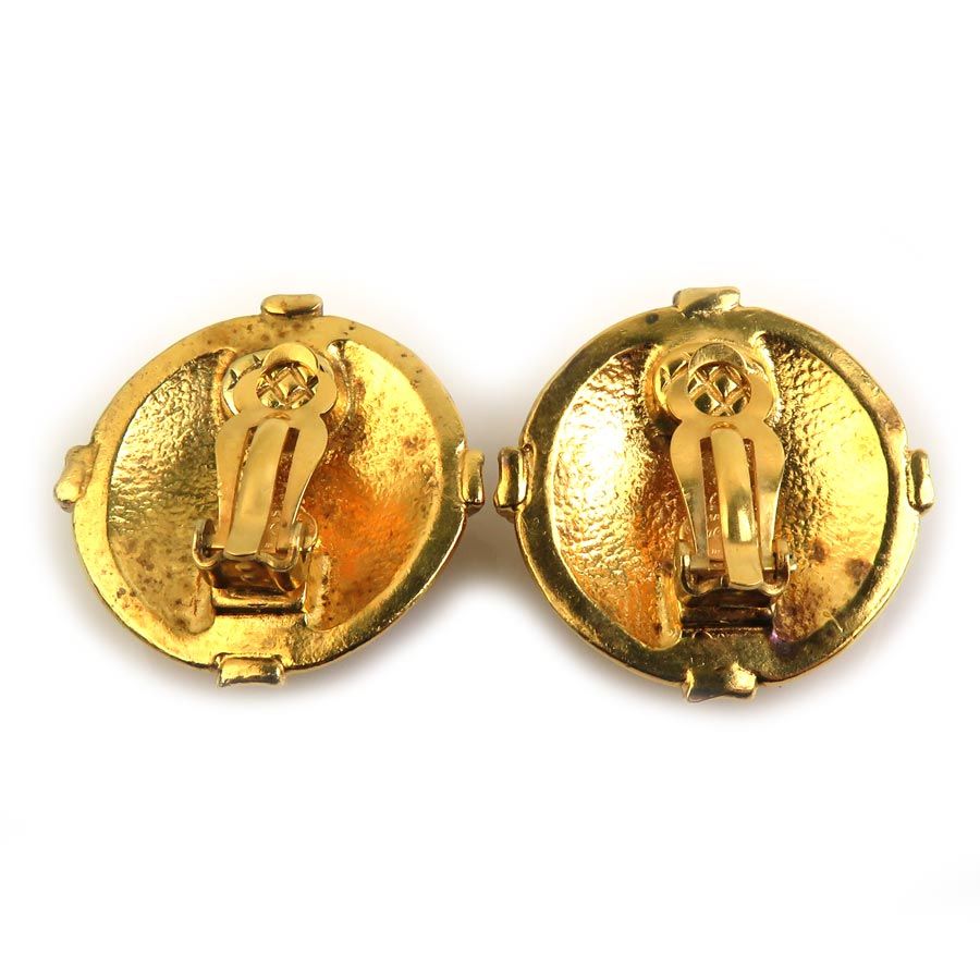 Chanel Earrings CC Logo — view 6