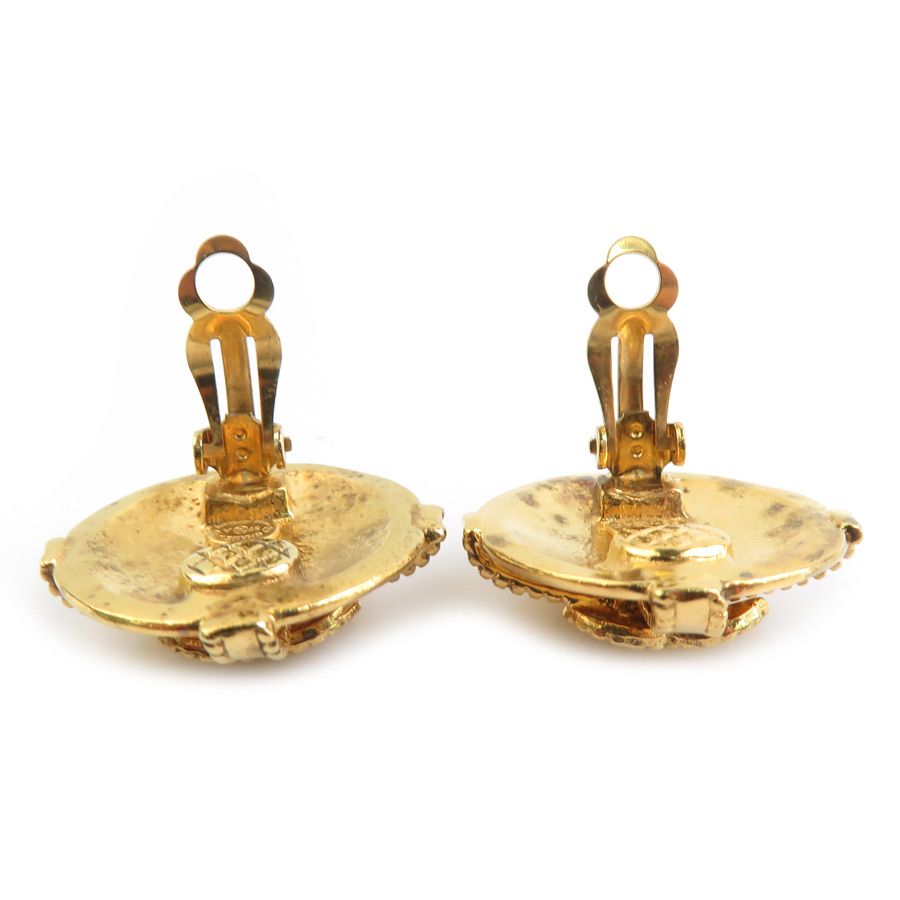 Chanel Earrings CC Logo — view 7