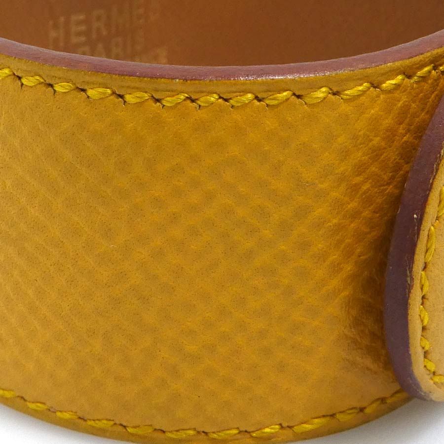 Hermes Bracelet Medallion Yellow — view 7