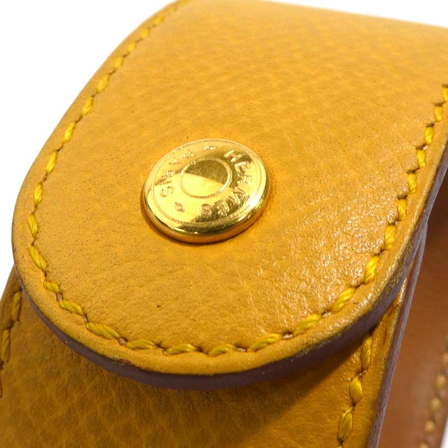 Hermes Bracelet Medallion Yellow — view 6