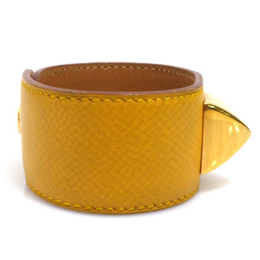Hermes Bracelet Medallion Yellow — view 2