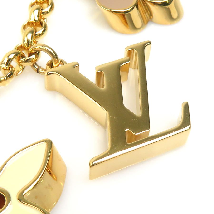 Louis Vuitton Charm Bag Chain Fleur de Monogram — view 4