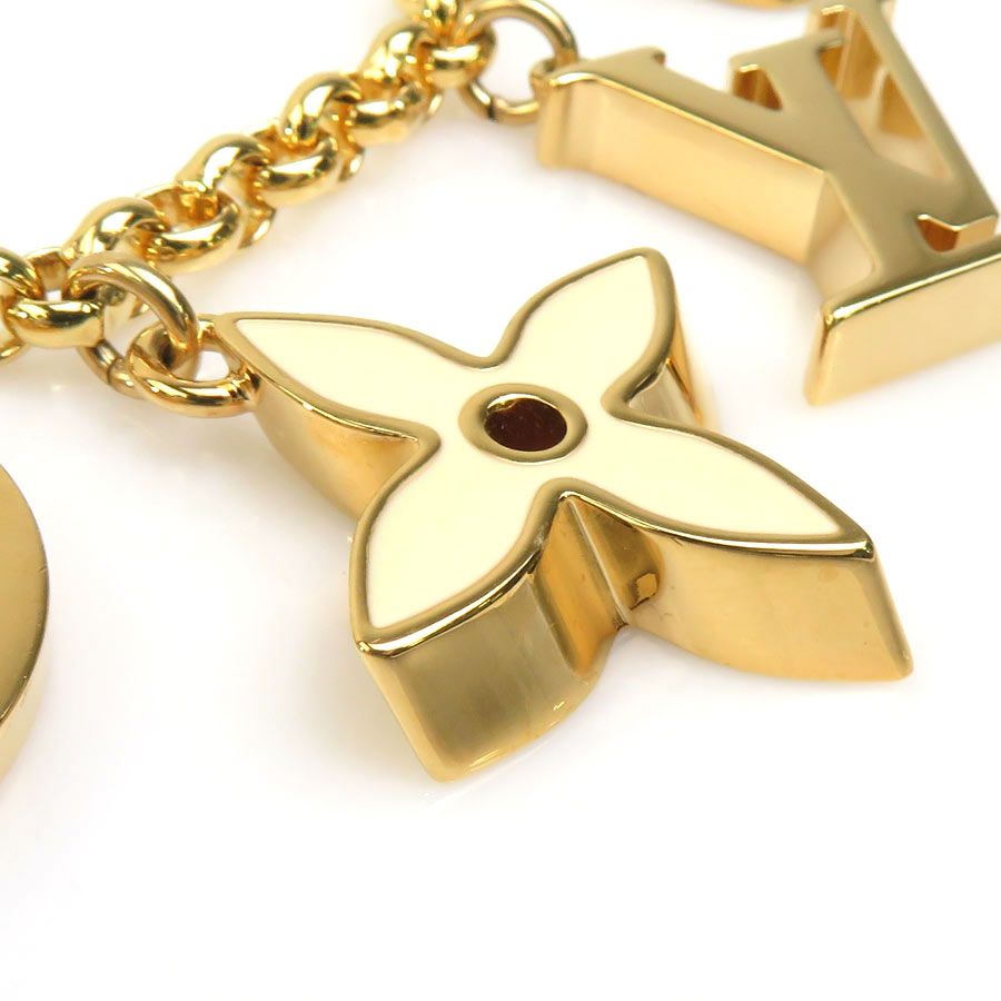 Louis Vuitton Charm Bag Chain Fleur de Monogram — view 5