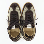 Hermes Sneakers Jet Beige Brown 41.5 H Logo Shoes — view 3