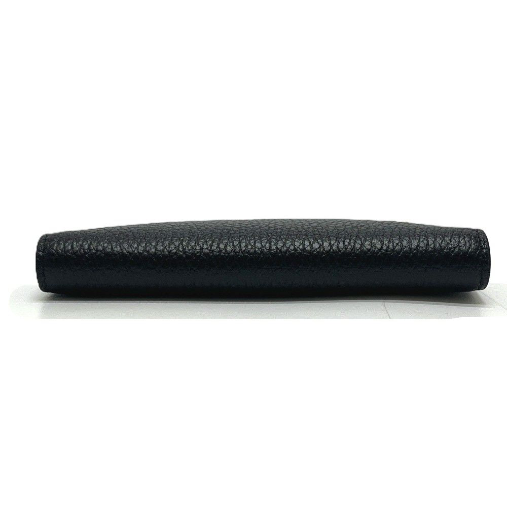 Chanel Passport Case CC Logo Classic Leather Black — view 4