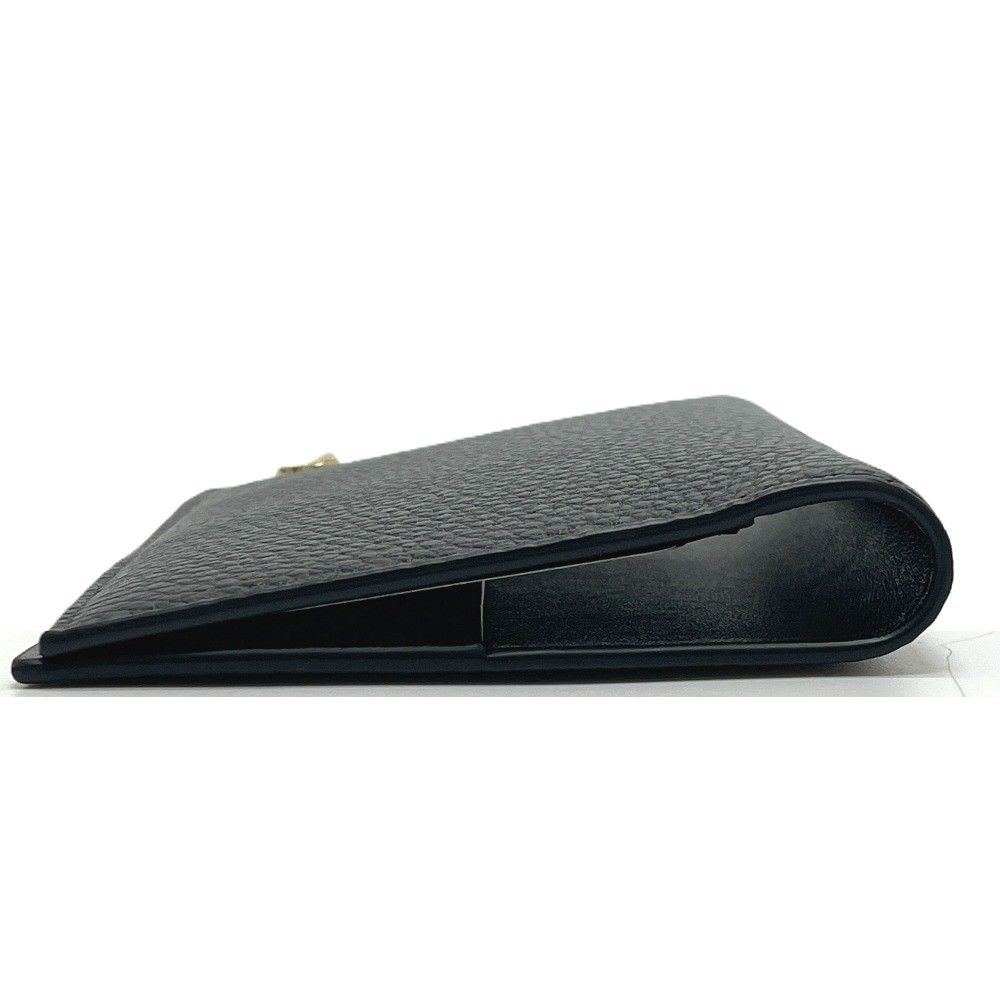 Chanel Passport Case CC Logo Classic Leather Black — view 6