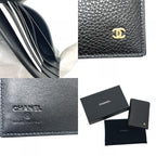 Chanel Passport Case CC Logo Classic Leather Black — view 9