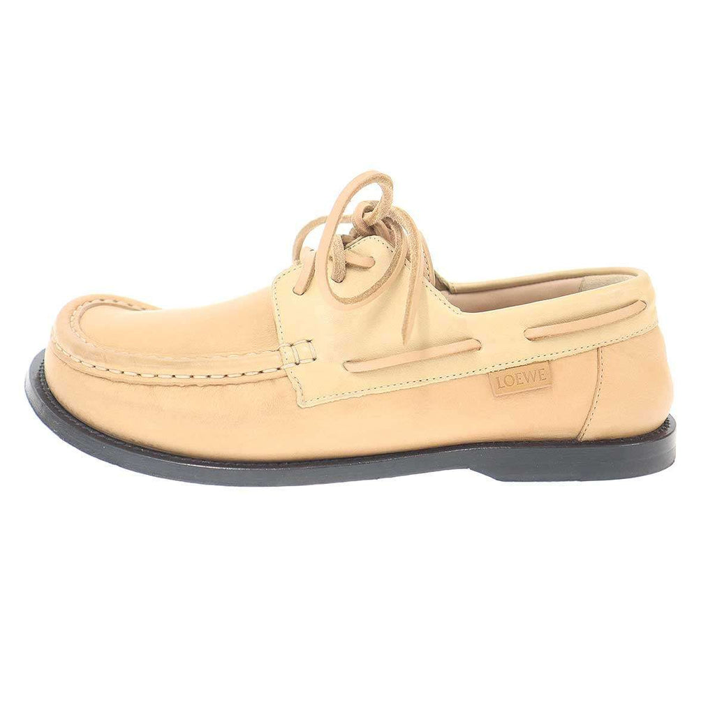 Loewe Campo Boat Shoes Beige 38 — view 2