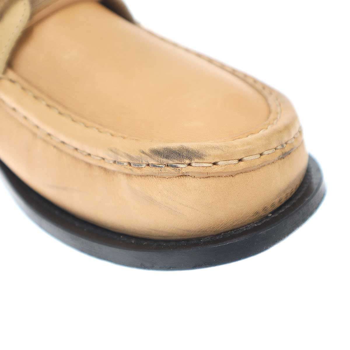 Loewe Campo Boat Shoes Beige 38 — view 9