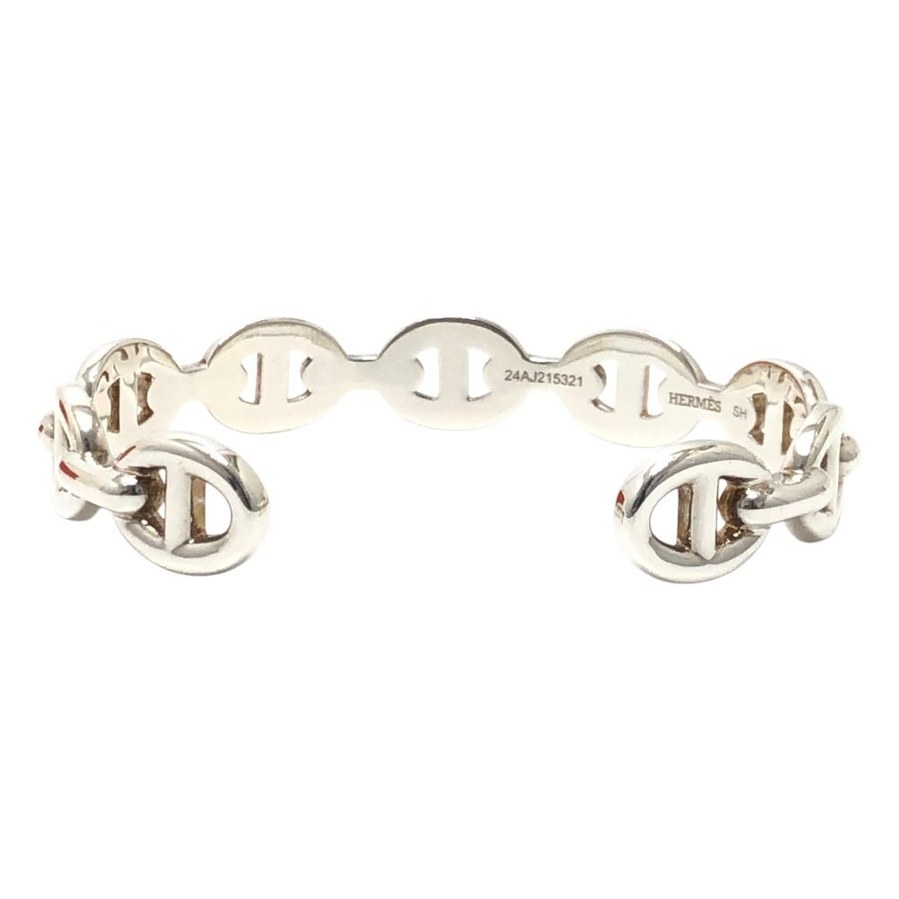 Hermes Bangle Chaine D'ancre Silver Bracelet — view 4