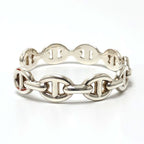 Hermes Bangle Chaine D'ancre Silver Bracelet — view 5