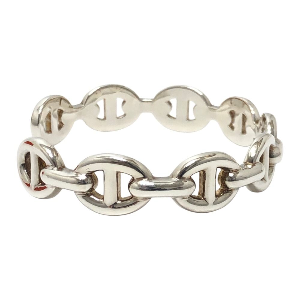 Hermes Bangle Chaine D'ancre Silver Bracelet — view 3