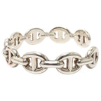 Hermes Bangle Chaine D'ancre Silver Bracelet — view 2