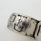 Gucci Belt Motif Ring Horsebit Silver — view 5