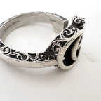 Gucci GG Marmont Ring Double Silver — view 5