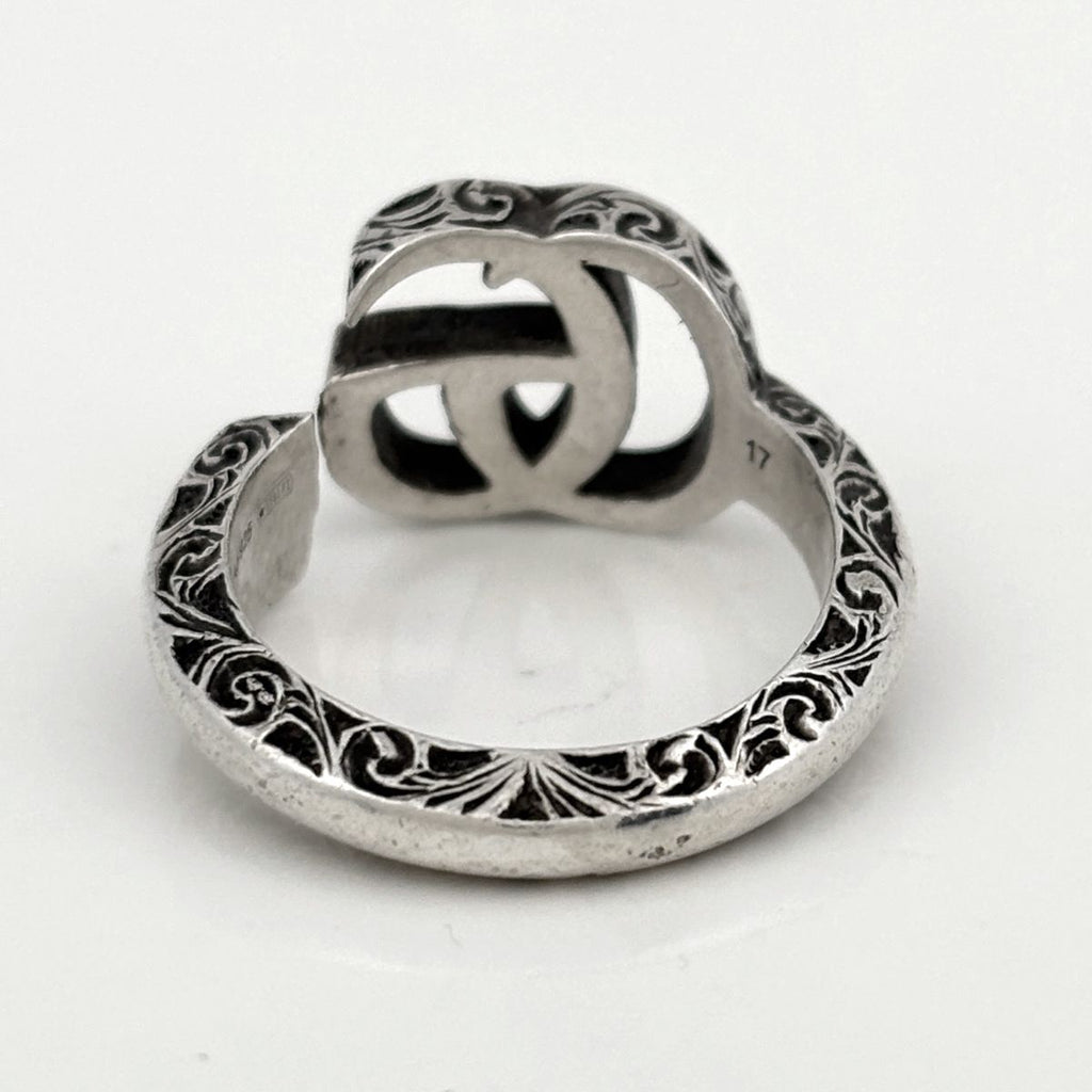 Gucci GG Marmont Ring Double Silver — view 4