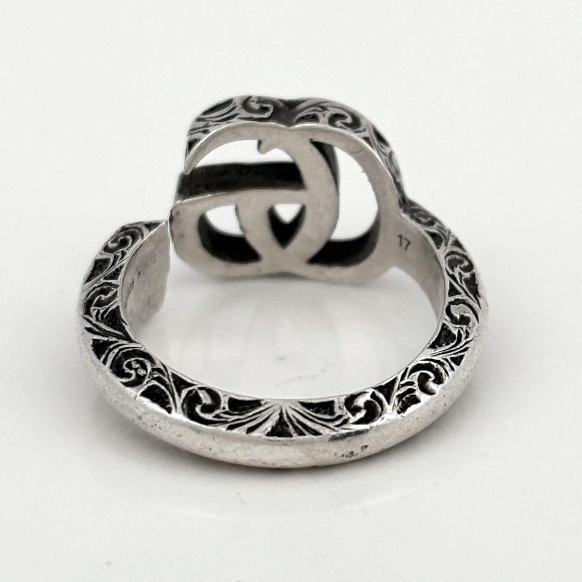 Gucci GG Marmont Ring Double Silver — view 4