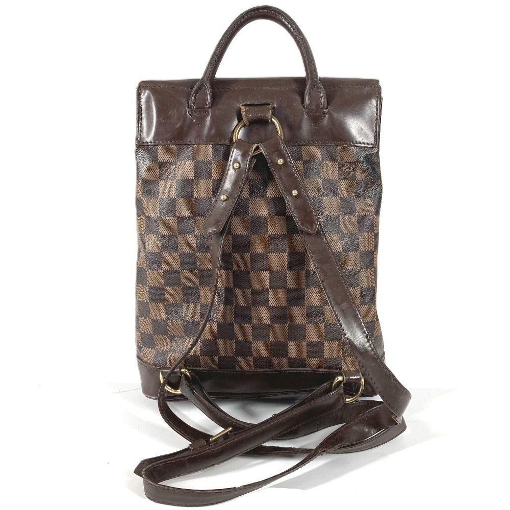 Louis Vuitton Backpack Soho Damier Canvas Ebene Brown — view 2