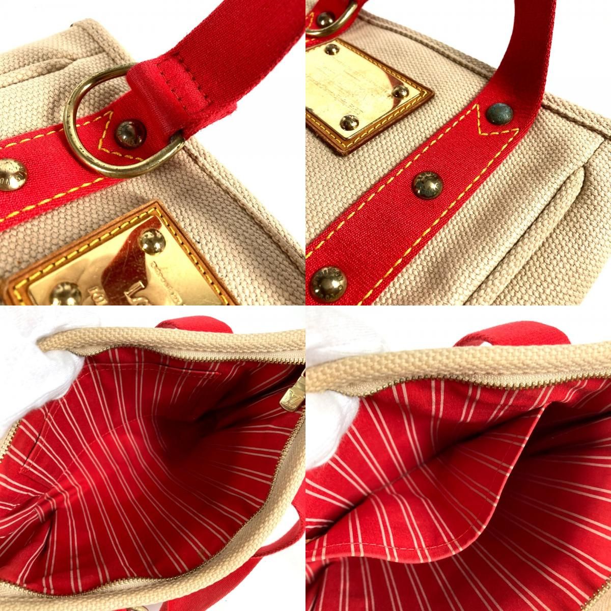 Louis Vuitton Handbag Cabas PM Canvas Beige — view 9