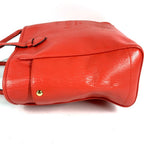 Loewe Shoulder Bag Logo Heritage Leather Orange Red — view 3