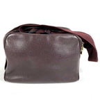 Louis Vuitton Shoulder Bag Reporter PM Taiga Leather Acajou Purple — view 3