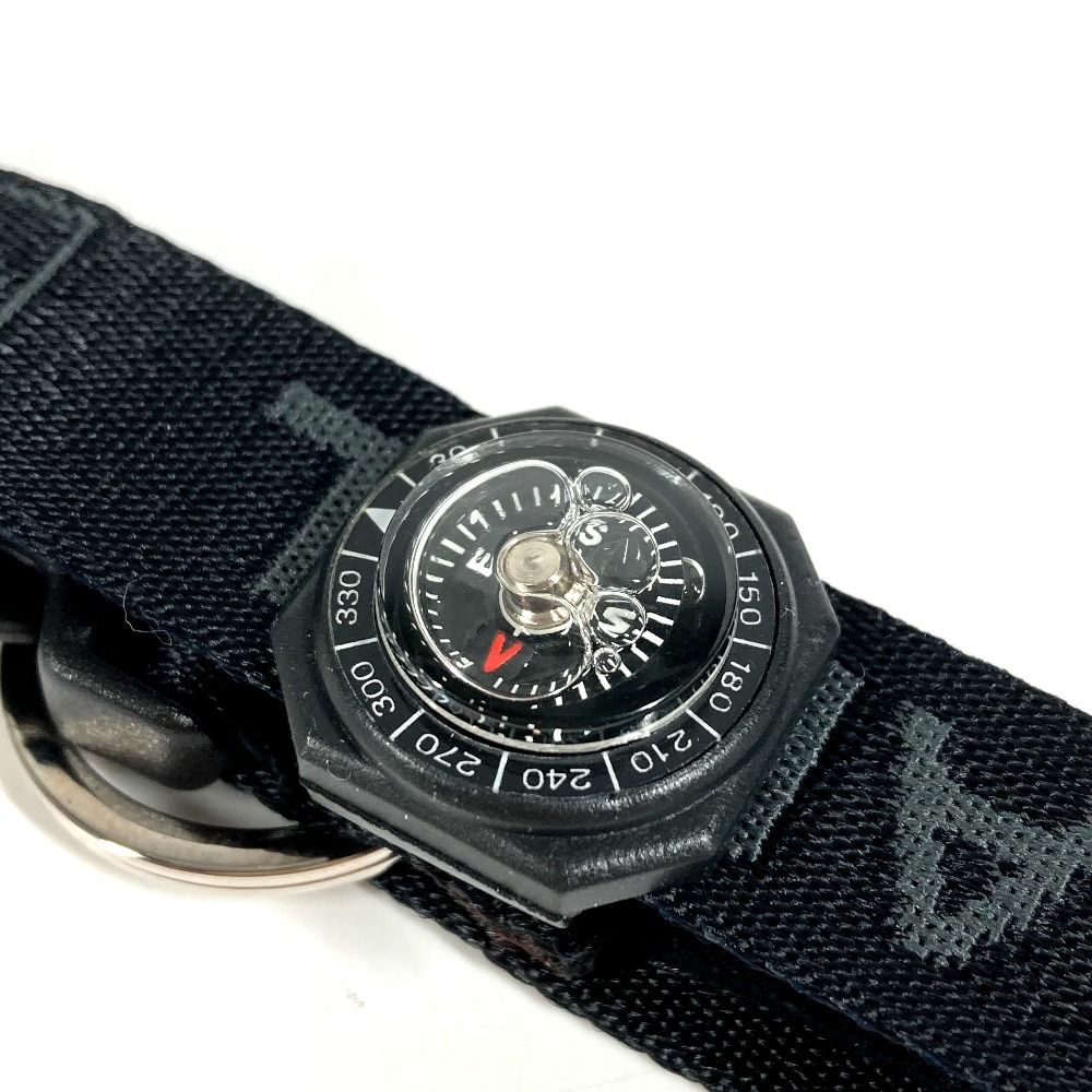 Chanel Bracelet Direction Magnet Canvas Black — view 4