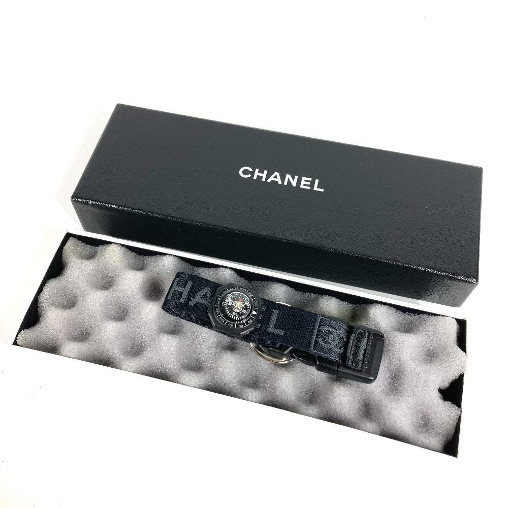 Chanel Bracelet Direction Magnet Canvas Black — view 7