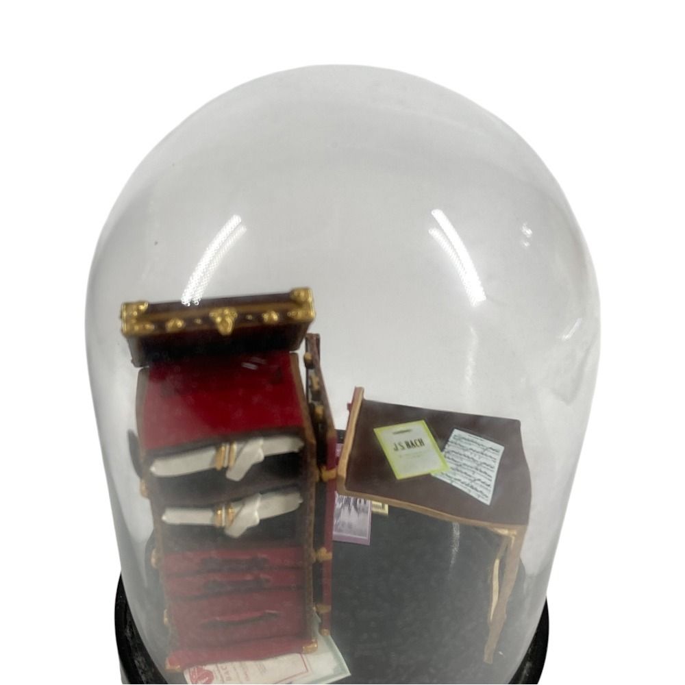 Louis Vuitton Object Trunk Box Snow Dome Glass Black — view 5