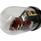 Louis Vuitton Object Trunk Box Snow Dome Glass Black — view 7