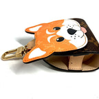 Louis Vuitton Key Holder Dog Bag Shiva Monogram Canvas Brown — view 5