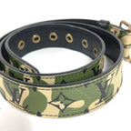 Louis Vuitton Belt Ceinture Monogram Flage Canvas Khaki — view 5