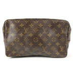 Louis Vuitton Makeup Pouch Trousse Toilette 28 Monogram Canvas Brown — view 2