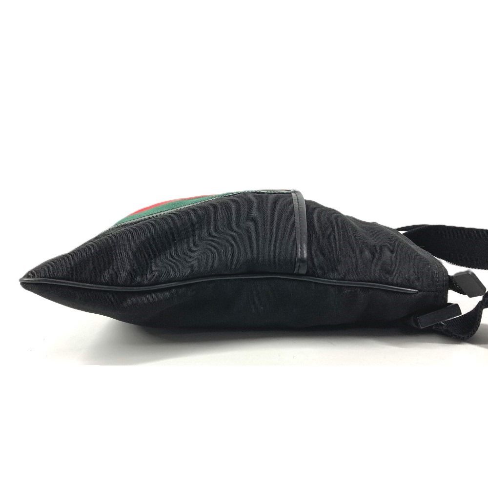 Gucci Shoulder Bag GG Logo Nylon Black — view 5