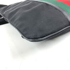 Gucci Shoulder Bag GG Logo Nylon Black — view 6