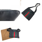 Gucci Shoulder Bag GG Logo Nylon Black — view 9
