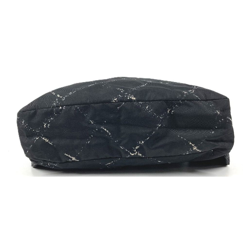 Chanel Backpack Logo Nylon Black — view 5