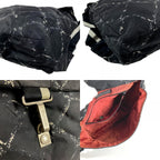 Chanel Backpack Logo Nylon Black — view 8