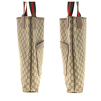 Gucci Sherry Line Beige Green Red GG Supreme Canvas 002 58 Tote Shoulder Bag — view 8