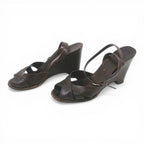 Louis Vuitton Sandals Wedge Sole Cross — view 2