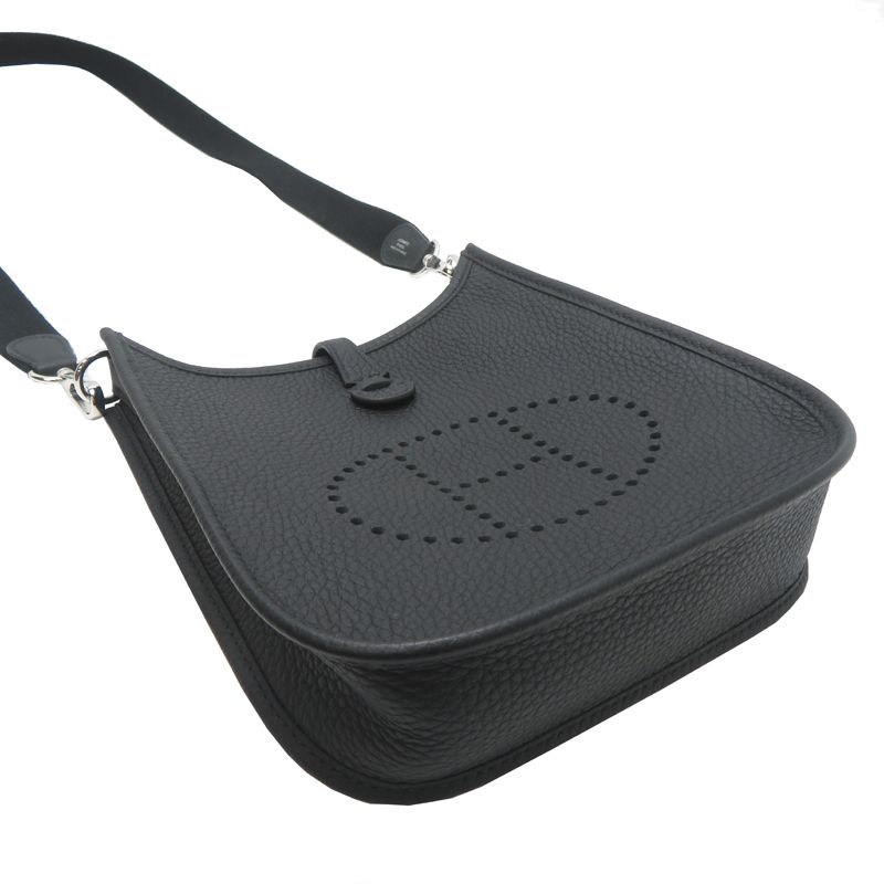 Hermes Shoulder Bag Black — view 3