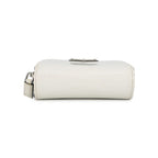 Prada Shoulder Bag Triangle Smartphone Saffiano White — view 3