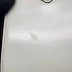 Prada Shoulder Bag Triangle Smartphone Saffiano White — view 6