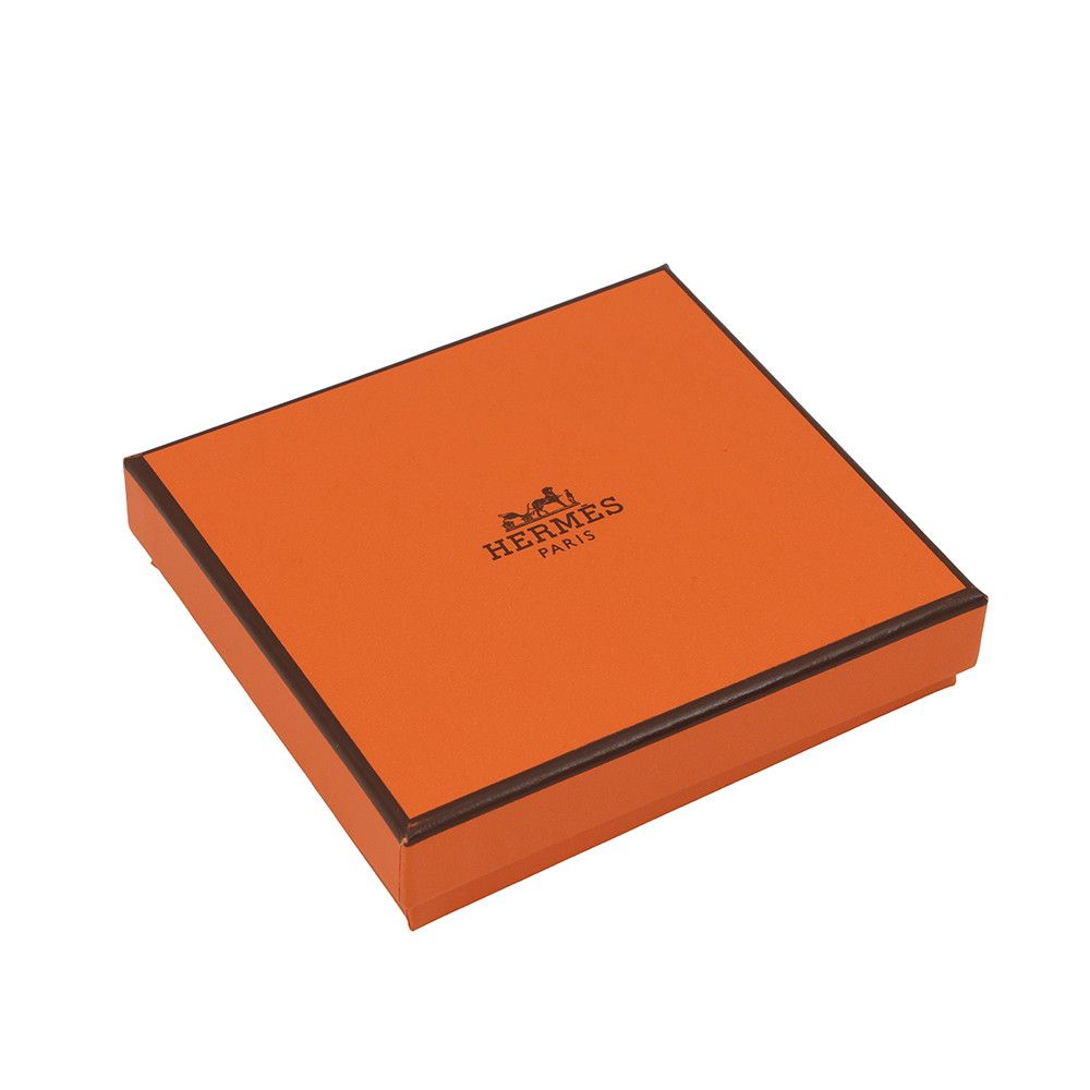Hermes Coin Case Bastia Gold Epsom Purse Wallet — view 8