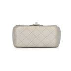 Chanel Chain Shoulder Bag Mini Quilted CC Logo Caviar Leather — view 3
