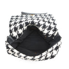 Chanel Chain Shoulder Bag Dizeneuf Maxi Tweed 2-Way White Black — view 6